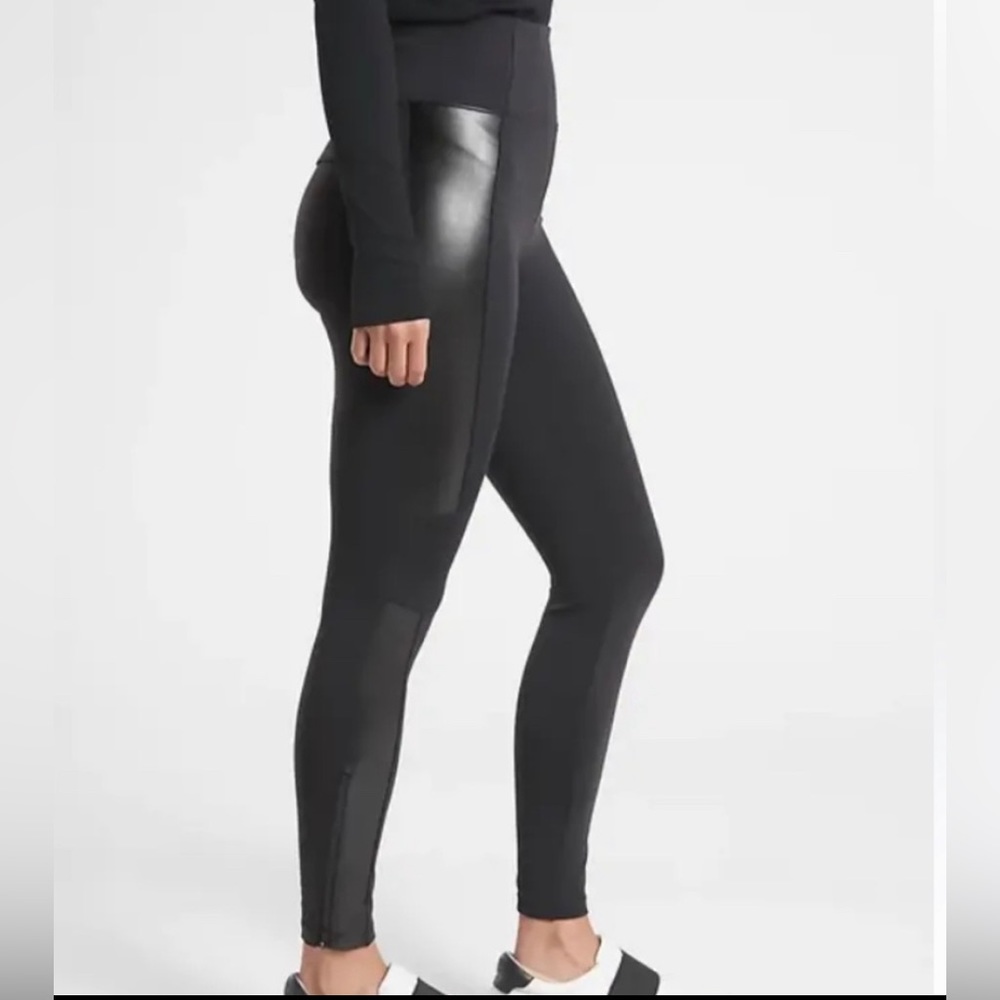 Athleta Delancey Shine Moto Tight